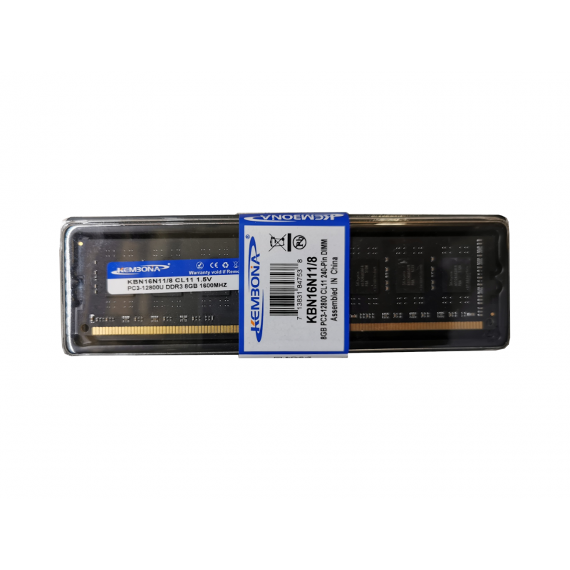 Paměť  8GB DDR3 1600MHz 1,5V