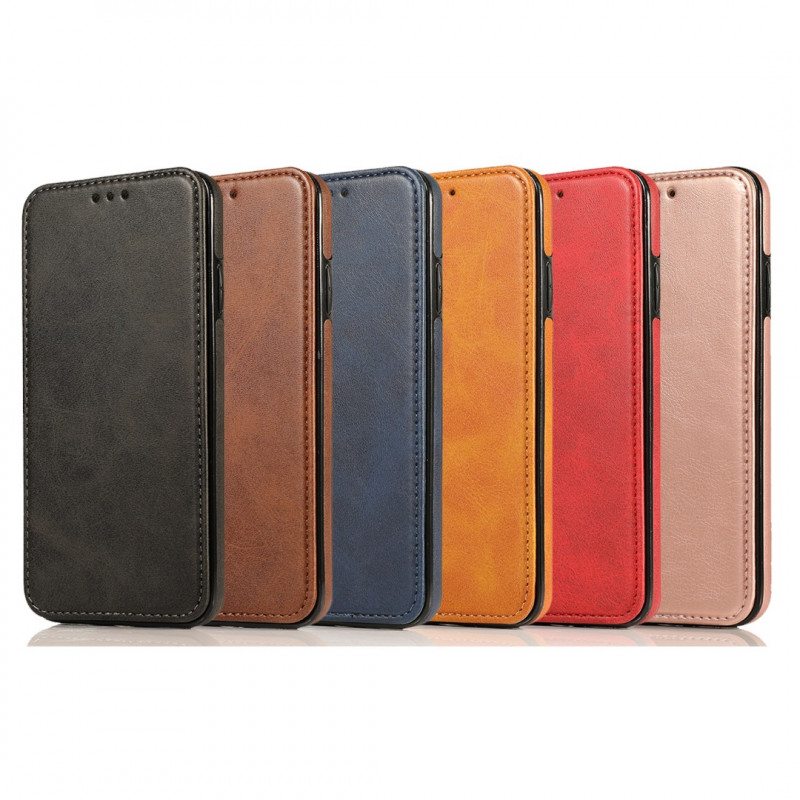 IssAcc leather case book Apple iPhone 7, 8, SE 2020, SE 2022 red, PN: 8878453