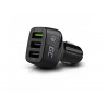 Green Cell Car Charger with 3xUSB and Quick Charge 3.0