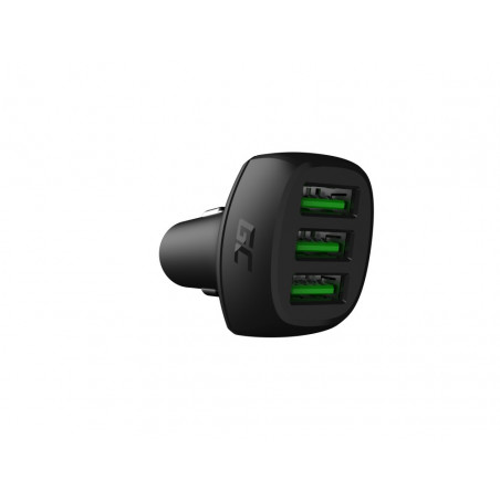 Green Cell Nabíječka do Auta GC PowerRide 54W 3xUSB 18W with Ultra Charge technology