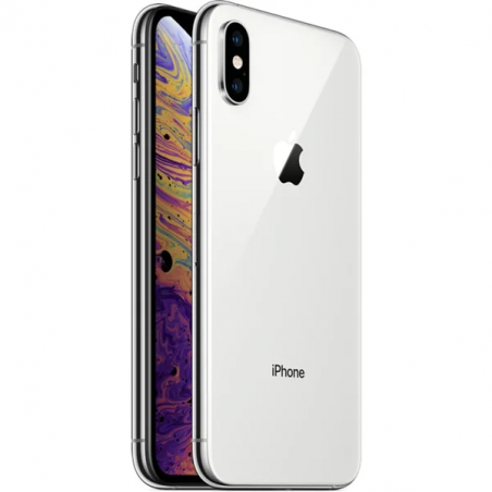 Apple iPhone X 256GB Silver, class B, used, warranty 12 months.