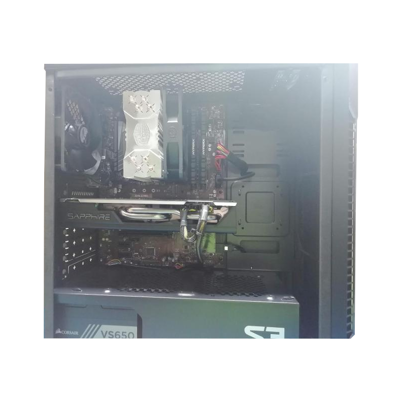 Herní PC i5-9600KF, 16GB DDR4, 500GB SSD, AMD RX590 NITRO 8GB, W10, repas. záruka 12 měs.