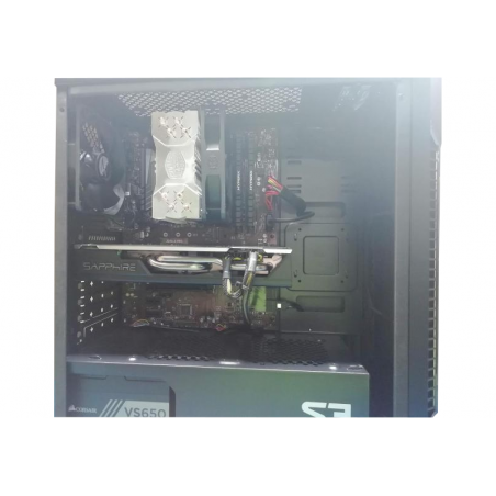 Herní PC i5-9600KF, 16GB DDR4, 500GB SSD, AMD RX590 NITRO 8GB, W10, repas. záruka 12 měs.