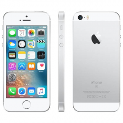 Apple iPhone SE 16GB Silver, třída A-, použitý, záruka 12 měsíců, DPH nelze odečíst