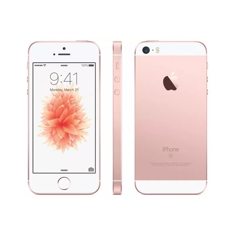 Apple iPhone SE 16GB Rose Gold, class B, used, warranty 12 months, VAT cannot be deducted