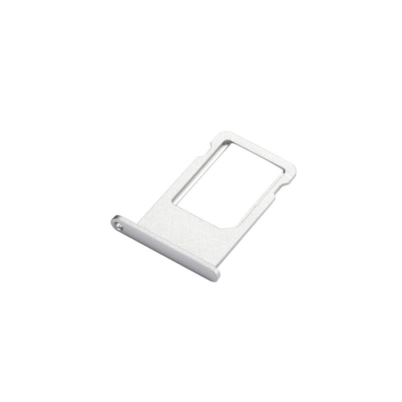 iPhone 6s sim šuplík, rámeček, stříbrný  - simcard tray silver