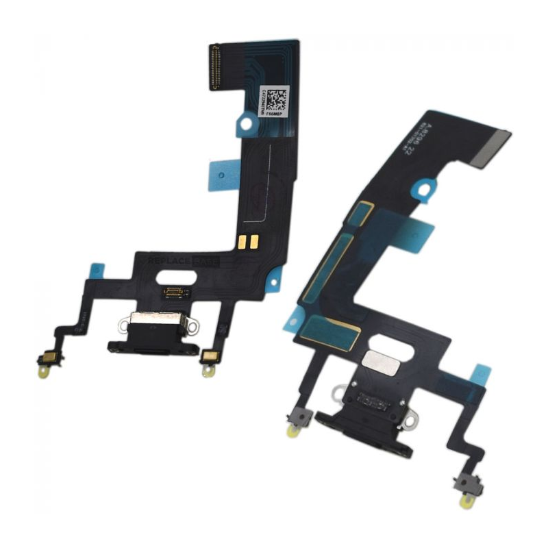 IPhone XR - Dock charge flex black - Charging port with flex cable black