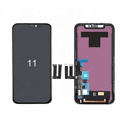 Apple iPhone 11 LCD screen and touch. area, black, quality AAA +