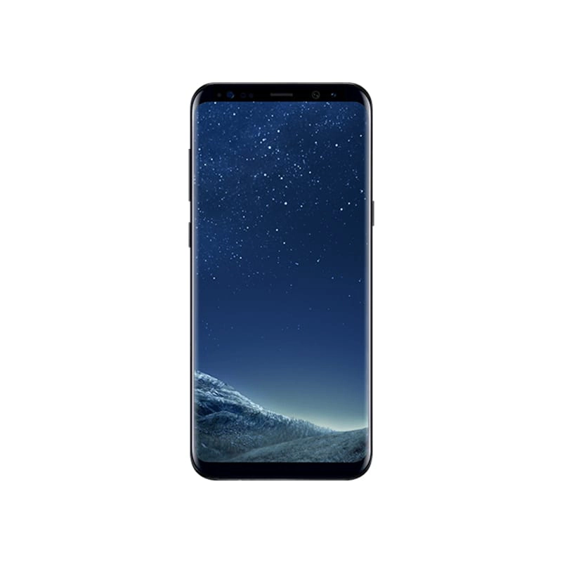 Samsung S8 + Galaxy 64GB, black, class B used, VAT cannot be deducted