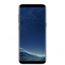 Samsung Galaxy S8 64GB, black, class B used, VAT cannot be deducted