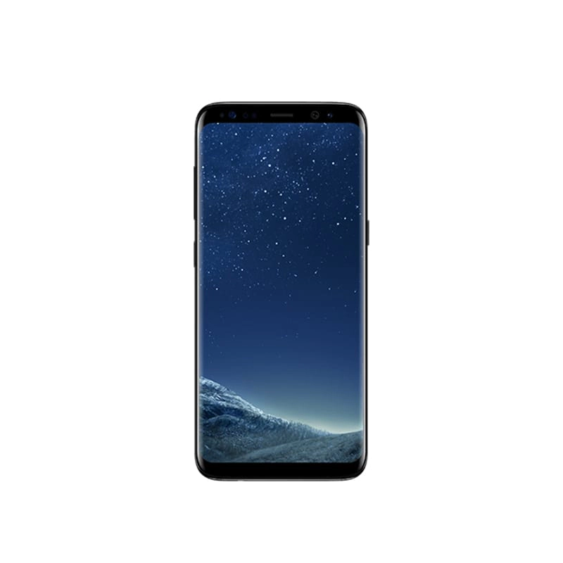 Samsung Galaxy S8 64GB, black, class B used, VAT cannot be deducted