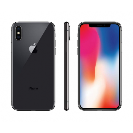 Apple iPhone X 64GB Gray, class B, used, warranty 12 months, VAT cannot be deducted
