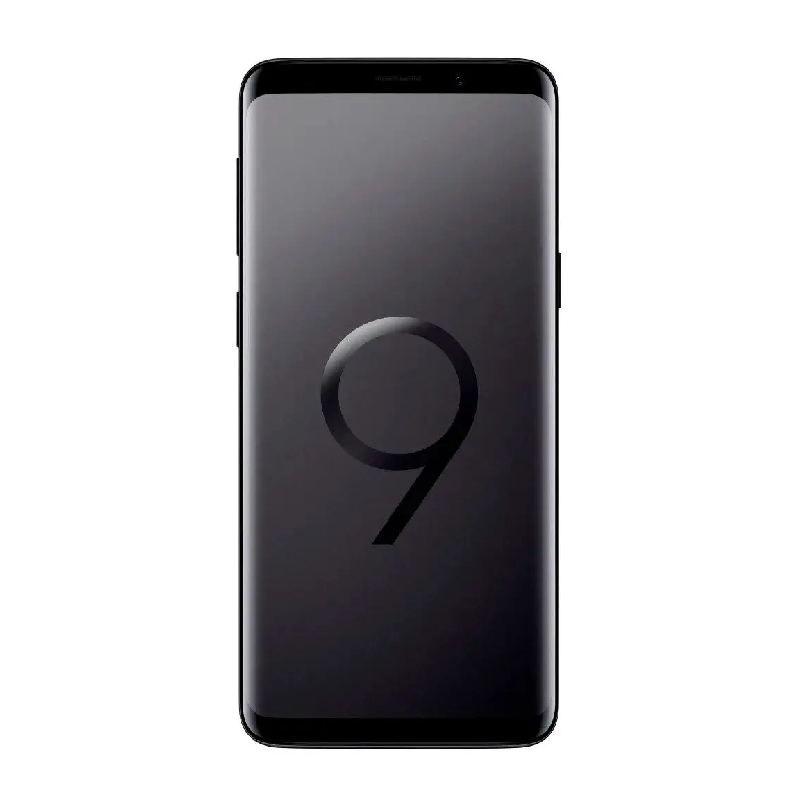 Samsung Galaxy S9 64GB, black, class B used, warranty 12 months, VAT cannot be deducted