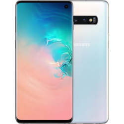 Samsung Galaxy S10 128GB, white, class B, used, VAT not deductible