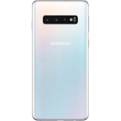 Samsung Galaxy S10 128GB, white, class B, used, VAT not deductible