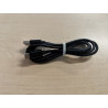 Kabel USB-C 1m  opletený černý