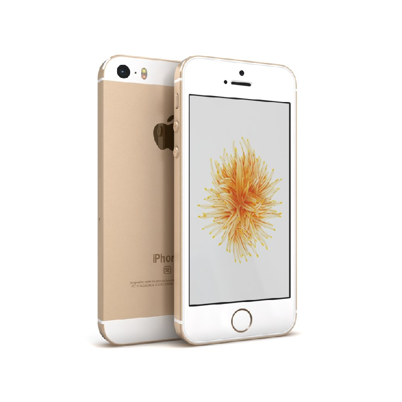 Apple iPhone SE 16GB Gold, class A-, used, warranty 12 months, VAT cannot be deducted