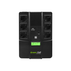 Záložní zdroj Green Cell ® UPS AiO 800VA LCD 