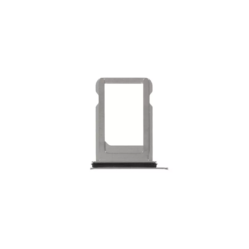 iPhone X - šuplík,  slot sim karty stříbrný