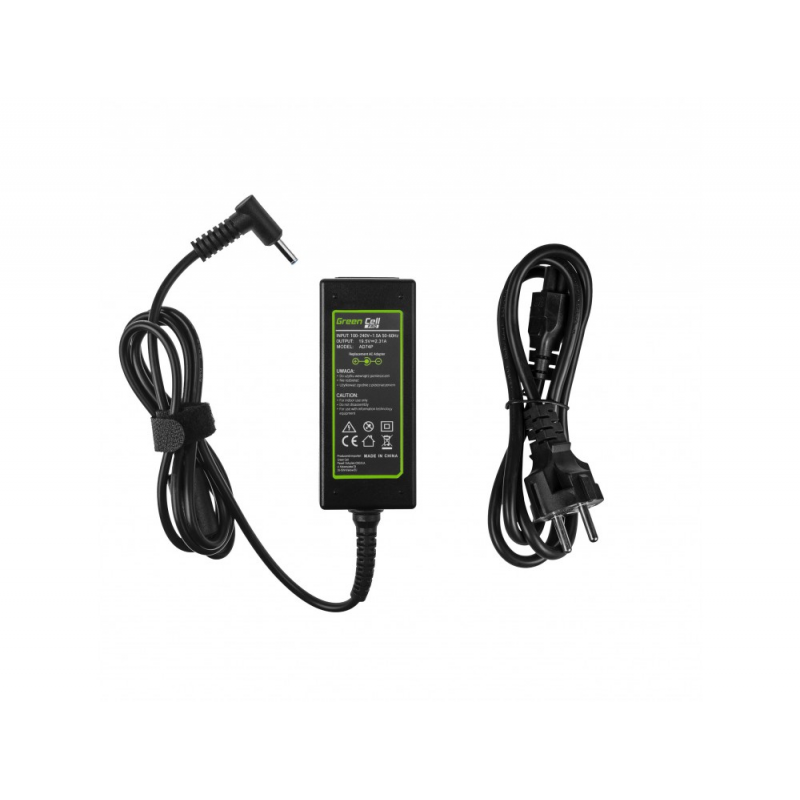 Green Cell PRO charger 19.5V 2.31A 45W for HP 250 G2 G3 G4 G5 255 G2 G3 G4 G5