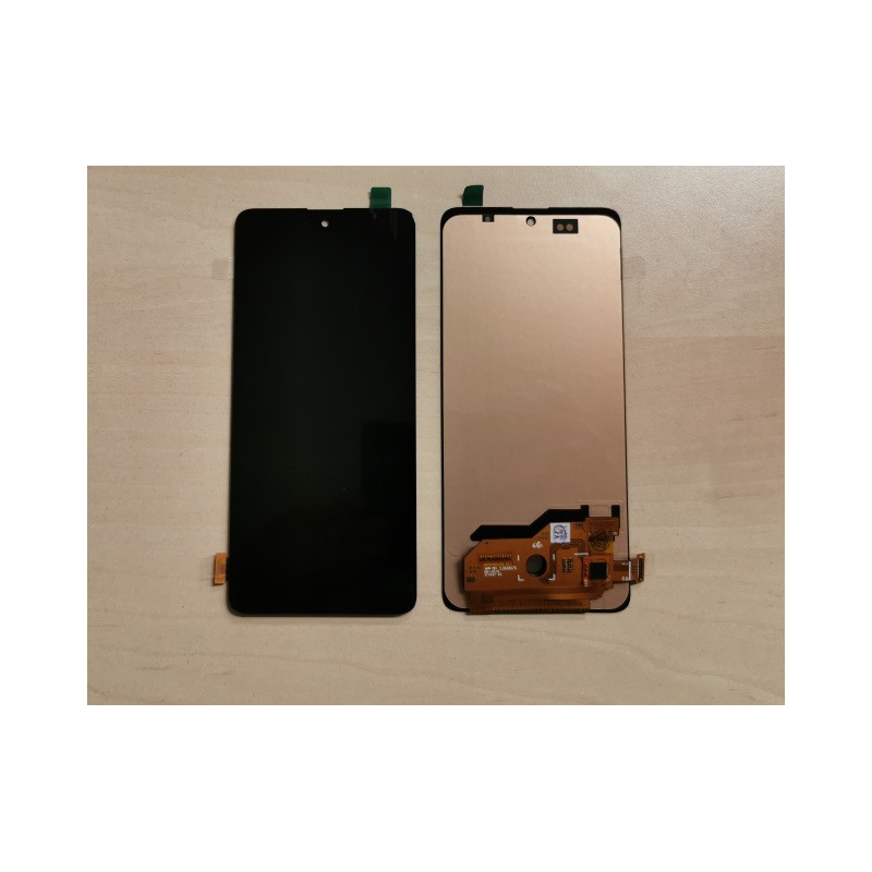 Samsung A51  A515 LCD OLED displej černý bez předního rámečku