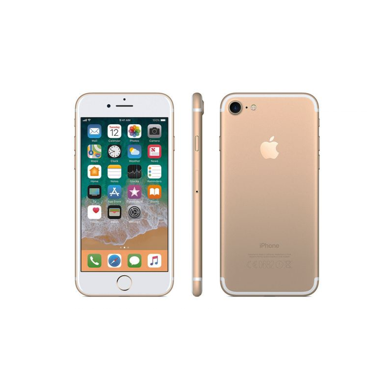 Apple iPhone 7  128GB Gold, použitý, Třída A-,  záruka. 12 měsíců, DPH nelze odečíst