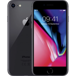 Apple iPhone 8 64GB Black, class A, used, warranty 12 months, VAT cannot be deducted