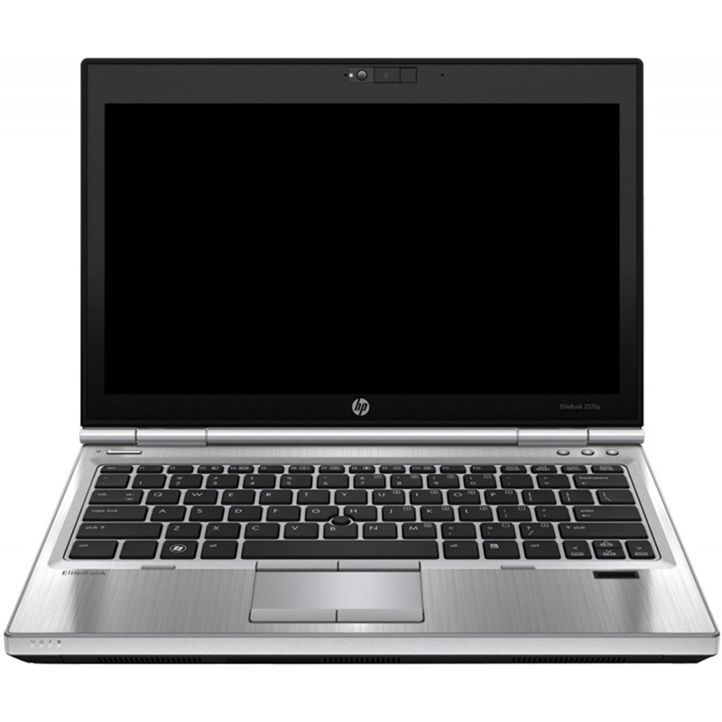 HP EliteBook 2570p i5-3210M, 4GB, 320 GB, refurbished, Class A-, Silver / Black, 12 month warranty.
