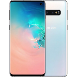Samsung Galaxy S10 128GB, white, class A-, used, warranty 12 months, VAT cannot be deducted