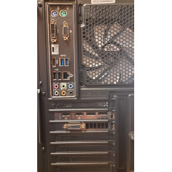 Gaming PC Core i5 7600K, 16GB, 256GB M.2 + 2TB HDD, RX 580 4GB, Win 10, refurbished, 12 months warranty, VAT cannot be deducted
