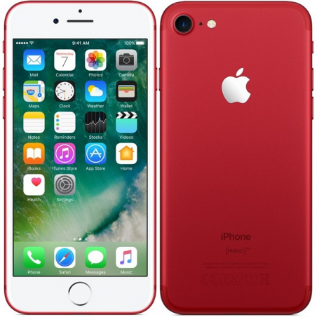 Apple iPhone 7 128GB Red, class A, used, warranty 12 months, VAT cannot be deducted
