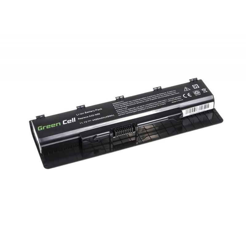 Green Cell Battery for ASUS A32-N56 N46 N46V N56 N76 / 11.1V 4400mAh