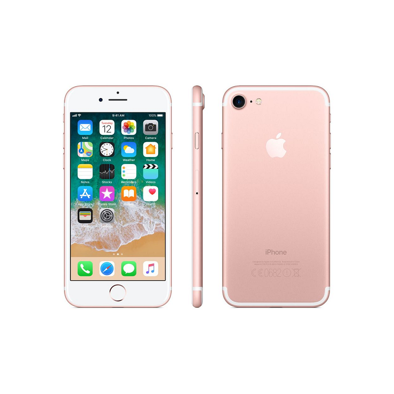 Apple iPhone 7 32GB Rose Gold, class as new, used, warranty 12 months, VAT cannot be deducted