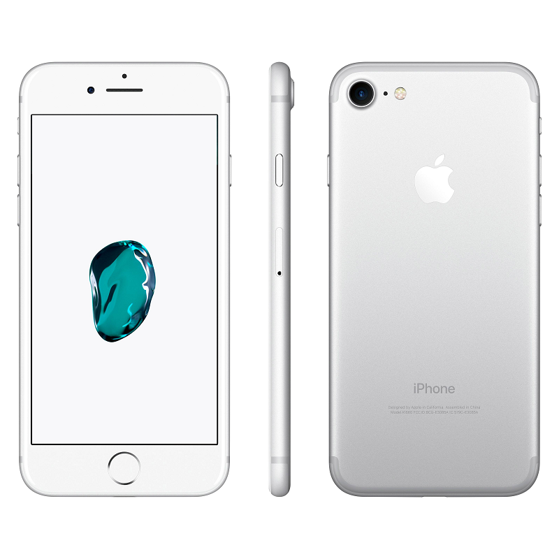 Apple iPhone 7  32GB silver použitý, Třída A-,  záruka. 12 měsíců, DPH nelze odečíst