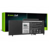 Battery Green Cell G5M10 for Dell Latitude E5450 E5550 / 5800mAh 7.4V (7.2V)