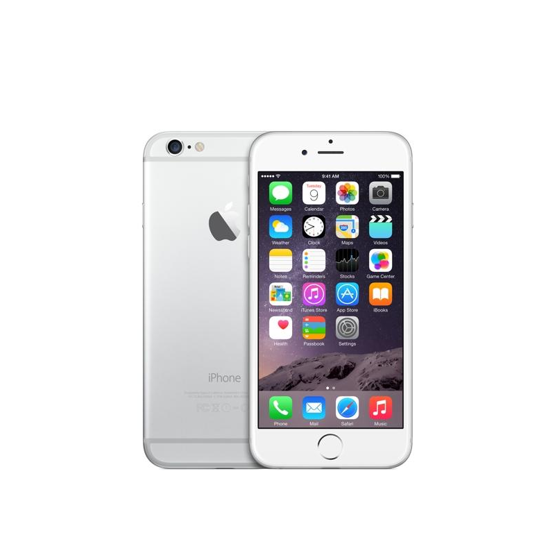 Apple iPhone 6 64GB Silver, class B, used, warranty 12 months, VAT cannot be deducted