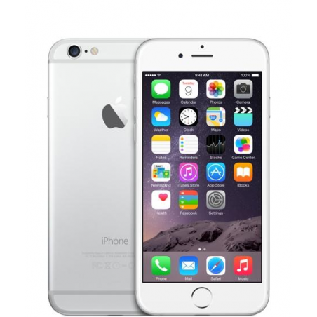Apple iPhone 6 16GB Silver, class A-, used, warranty 12 months, VAT cannot be deducted