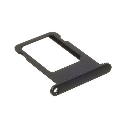 iPhone 7 sim šuplík, slot, rámeček, černý  - simcard tray Black
