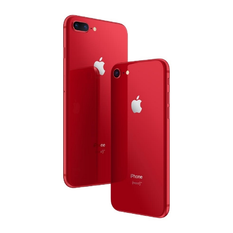 Apple iPhone 8 Plus 64GB Red, class A, used, warranty 12 months, VAT cannot be deducted