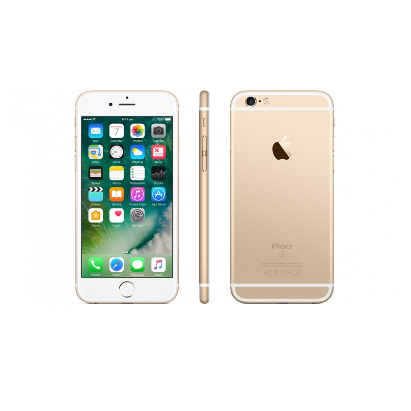 Apple iPhone 6s 128GB Gold, class A, used, warranty 12 months, VAT cannot be deducted