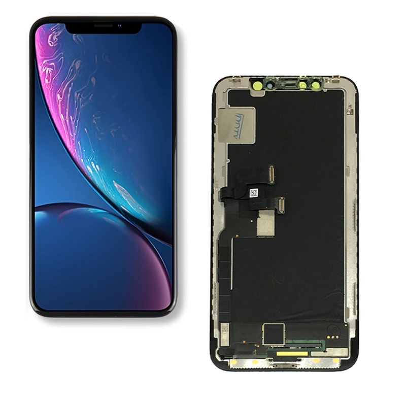 Apple iPhone X LCD display and touch. area, black, quality AAA +