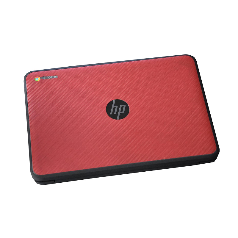 Chromebook HP 11" Celeron N2840, 4GB, 16GB SSD, ChromeOS,třída B, RED, použitý,zár.12 měs