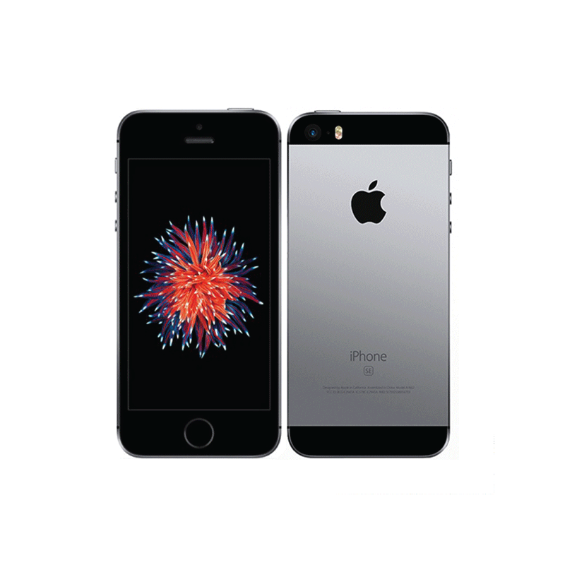 Apple iPhone SE 16GB Gray, class B, used, warranty 12 months