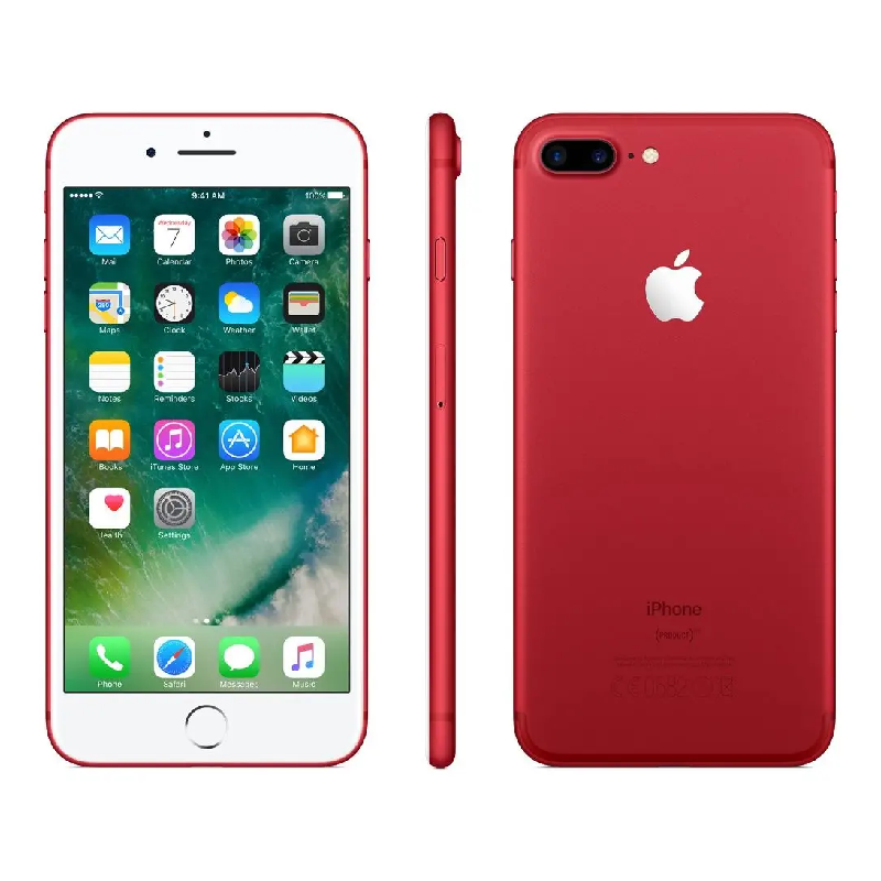 Apple iPhone 7 Plus 128GB Red, class A-, used, warranty 12 months, VAT not deductible