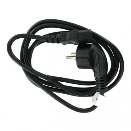 Power cable 3pin 1.8m Black