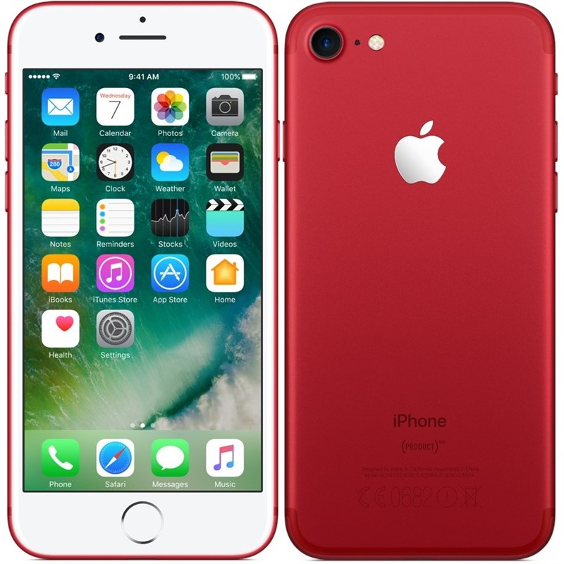 Apple iPhone 7 128GB Red, třída jako nový, repasovaný, záruka 12