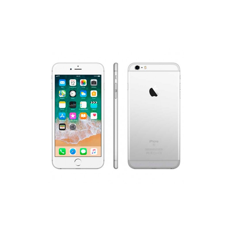 Apple iPhone 6s 32GB Silver, class A-, used, warranty 12 months, VAT cannot be deducted