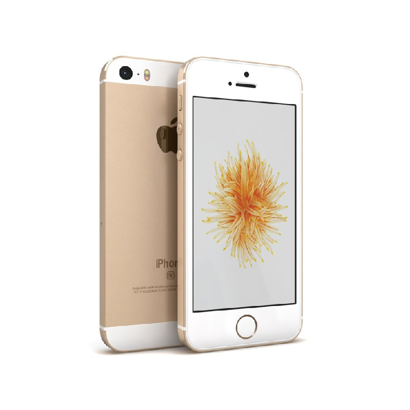 Apple iPhone SE 32GB Gold, class A-, used, warranty 12 months, VAT cannot be deducted