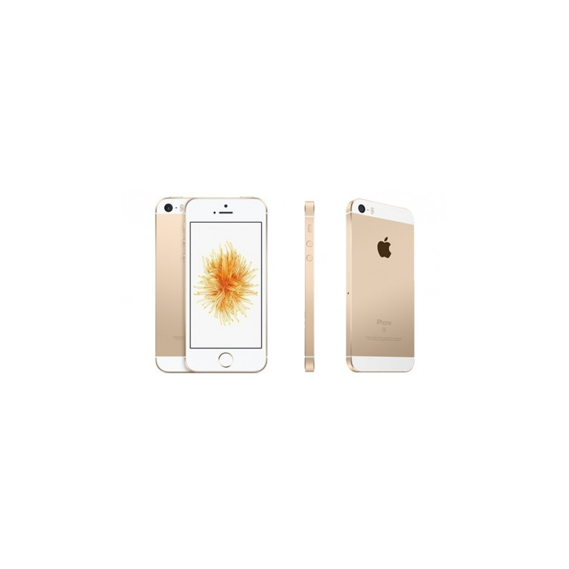 Apple iPhone SE 64GB Gold, class A-, used, warranty 12 months, VAT cannot be deducted