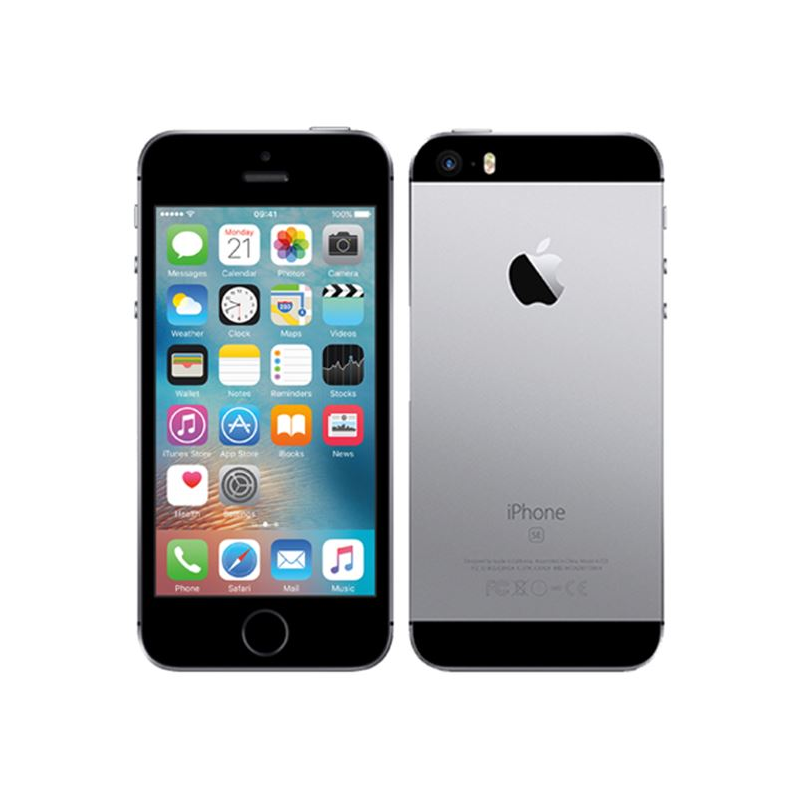 Apple iPhone SE 64GB Gray, třída A, použitý, záruka 12 měsíců, DPH nelze odečíst